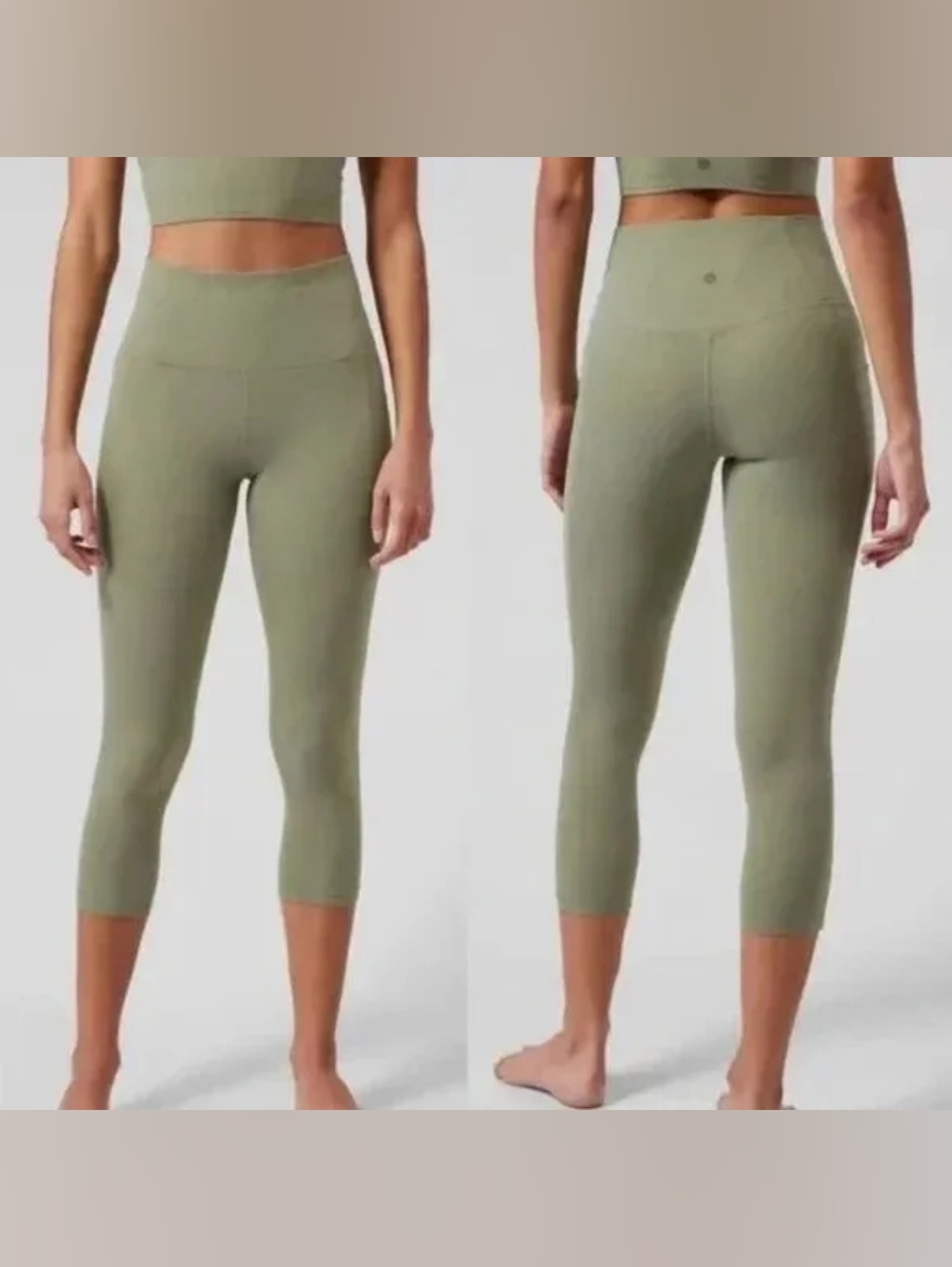 Athleta salutation leggings, size S